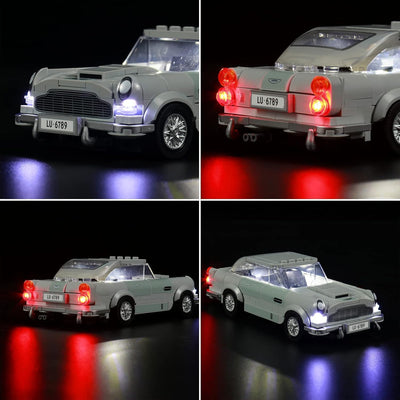 Led Licht Set für Lego Speed Champions 007 Aston Martin DB5, Led Beleuchtungs Set für Lego 76911, Kr