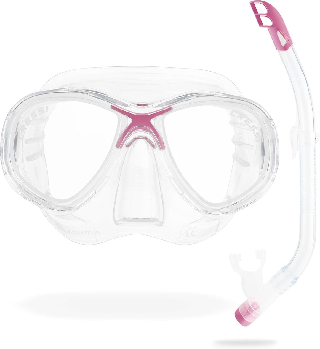 Cressi Marea Jr - Maske oder Maske Marea Jr + Schnorchel Top zum Tauchen und Schnorcheln, Einheitsgr