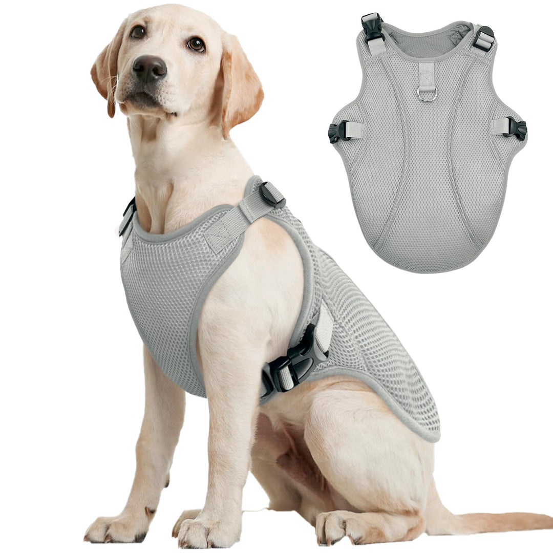 Kuoser Hund Kühlweste, Kühlweste für Hunde zur Abkühlung im Sommer, Atmungsaktive Hundekühlweste mit