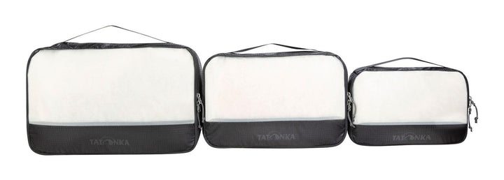 Tatonka Packwürfel Mesh Bag Set (3 Stück) - DREI leichte Netztaschen in unterschiedlichen Grössen -
