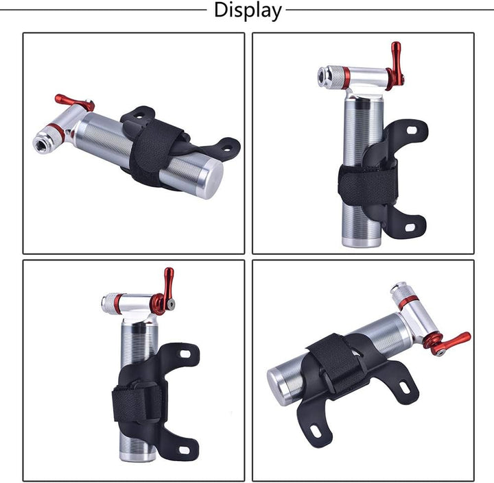 Fahrrad Pumpe CO2 Inflator, Tragbare Mini Leichte Aluminiumlegierung Mountainbike Rennrad Reifenschl