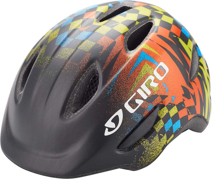 Giro Unisex-Youth Scamp MIPS S Matte Black Check Fade 22, S Matte Black Check Fade 22