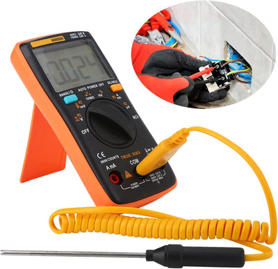 Autoanging Multimeter ANENG AN8009 Digital Multimeter mit Testsonden AC / DC Spannung Elektronischer