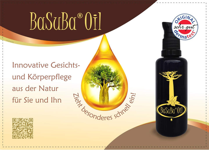 BaSuBa Oil - 50 ml -Eine innovative probiotische Hautpflege mit Bacillus Subtilis für einen natürlic