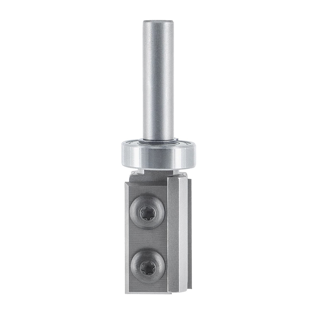 ENT 20321 Wendeplatten Bündigfräser HW, Schaft (S) 8 mm, Durchmesser (D) 19 mm, NL 30 mm, SL 30 mm,