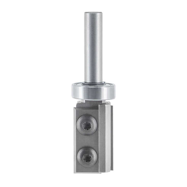 ENT 20321 Wendeplatten Bündigfräser HW, Schaft (S) 8 mm, Durchmesser (D) 19 mm, NL 30 mm, SL 30 mm,
