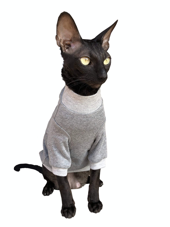 Kotomoda Katzen Kleidung Baumwollpullover Trautes Heim, Glьck allein. (XL), XL