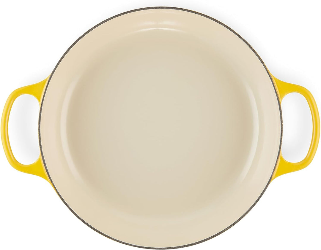 Le Creuset Signature Gusseisen Gourmet-Profitopf, Rund, Ø 30 cm, 3.5 l, 5.555 kg, Nectar, 2118030672