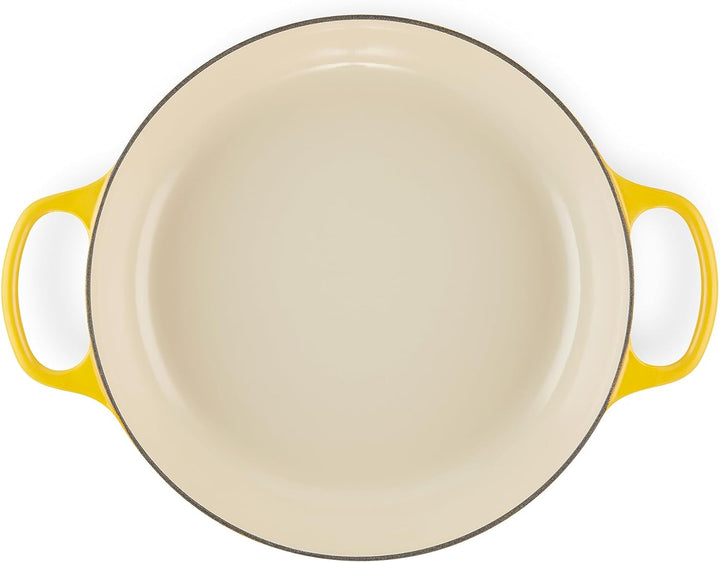 Le Creuset Signature Gusseisen Gourmet-Profitopf, Rund, Ø 30 cm, 3.5 l, 5.555 kg, Nectar, 2118030672