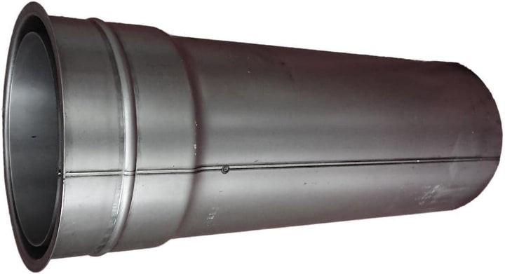 Möck Wandfutter doppelwandig | blank | Länge 40 cm (Ø 150mm), Ø 150mm