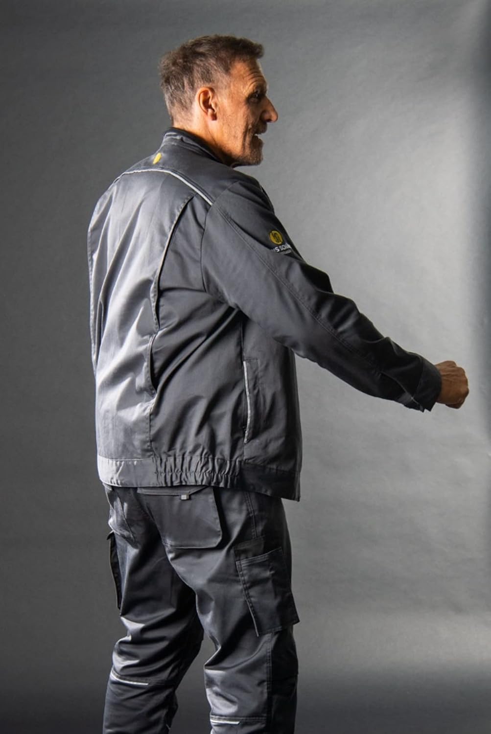 Hans Schäfer Workwear HSW Professional – Arbeitsjacke für Herren – Bequeme und strapazierfähige Bund