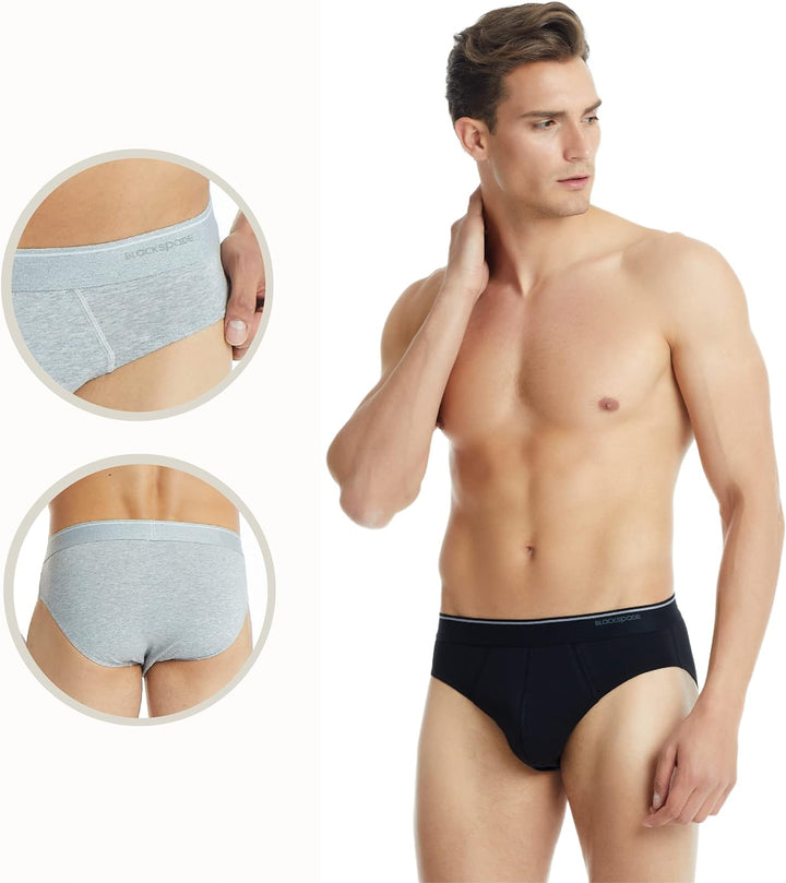 Blackspade Tender Cotton Lite Mens White Briefs 3 Pack M9672 X-Large