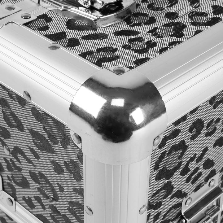 anndora Beauty Case Kosmetikkoffer - Stilvoller Schmuckkoffer, Schminkkoffer mit robustem Aluminiumr