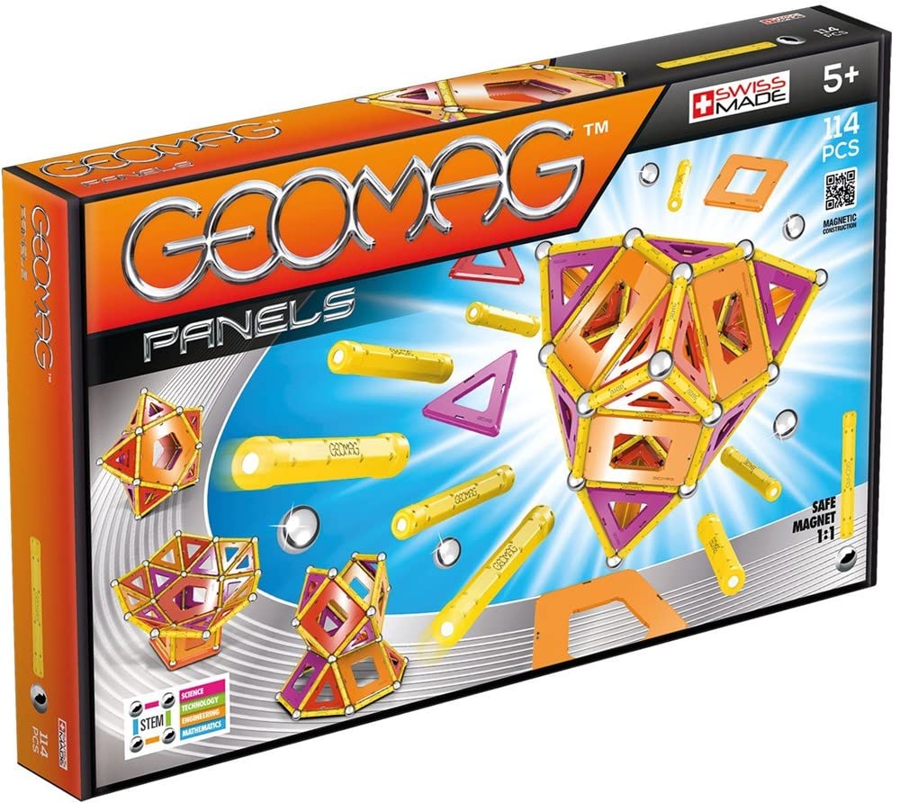 Geomag, Classic Panels, 464, Magnetkonstruktionen und Lernspiele, Konstruktionsspielzeug, 5 Jahre to