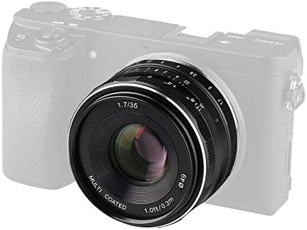 Meike Optics MK 35mm f1.7 Weitwinkel Objektiv, manueller Fokus für Sony E-Mount, für Sony