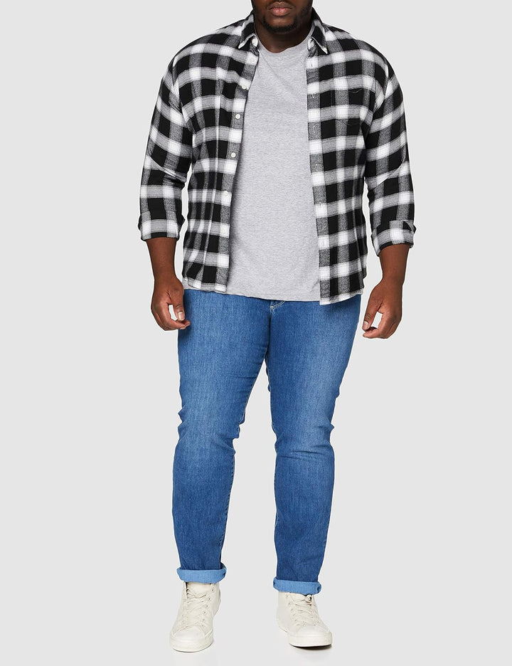 EUREX by Brax Herren Style PEP S Tapered Fit Jeans 40W / 32L Blau, 40W / 32L Blau