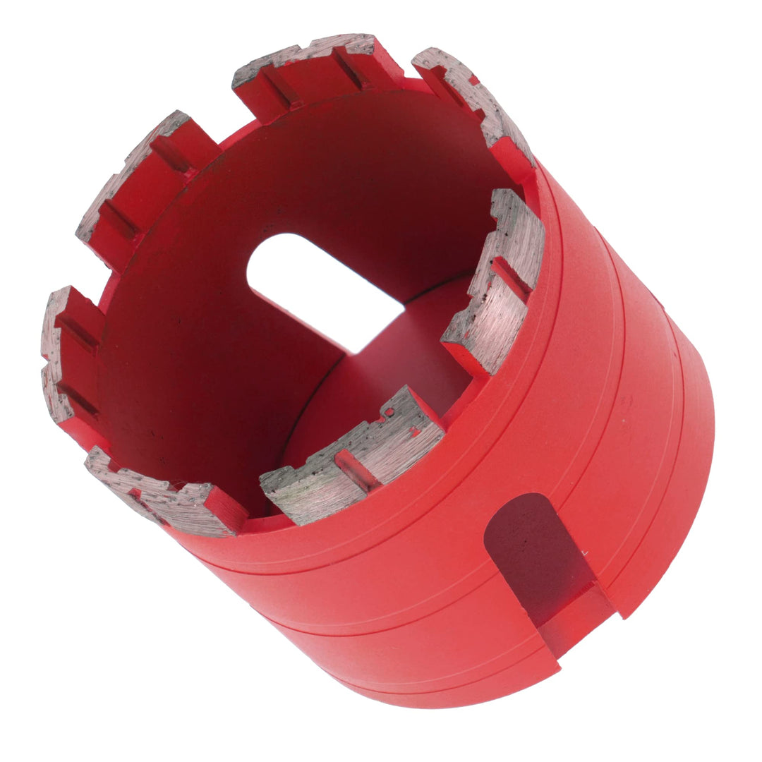 PRODIAMANT Diamant Dosensenker 82 mm x M16 Beton, Ziegel, Mauerwerk PDX857.638 7 Diamantsegmente 10m