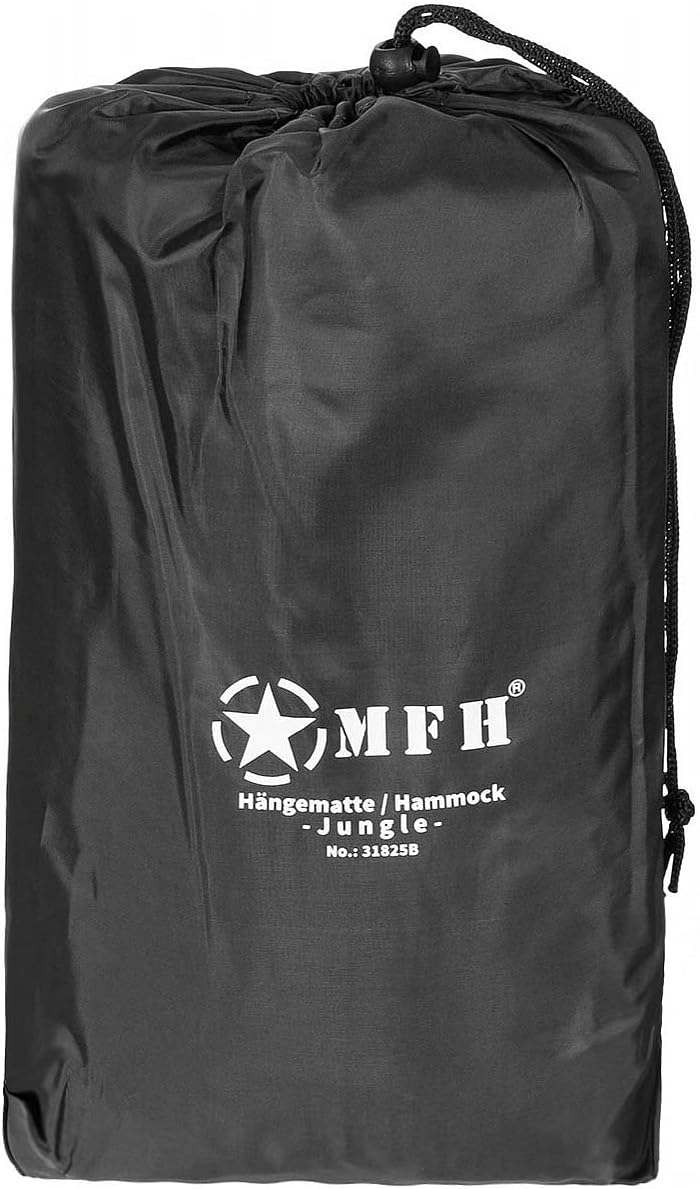MFH Hängematte 'Jungle' mit Dach und Moskitonetz Oliv, Oliv