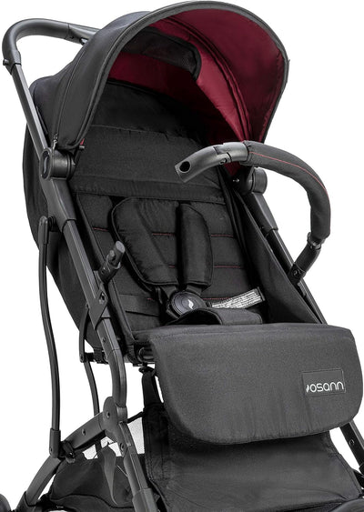 Osann Sport-Buggy Vegas – sportlicher Kinderwagen ab Geburt bis 26,5 kg belastbar – Buggy in Weinrot