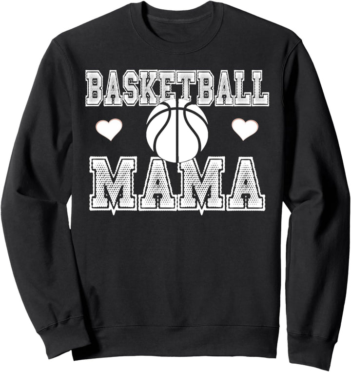 Mom Basketball Shirt for Moms - Cute Basketball Mama TShirt Sweatshirt