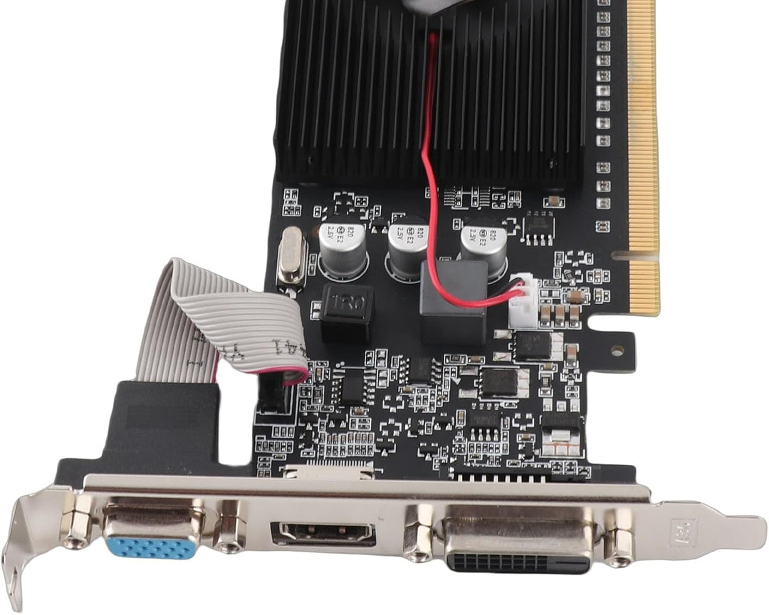 Tonysa Gaming Grafikkarte PCI Express2.0, 1 GB 64 Bit DDR3 Grafikkarte, mit HD Multimedia Schnittste