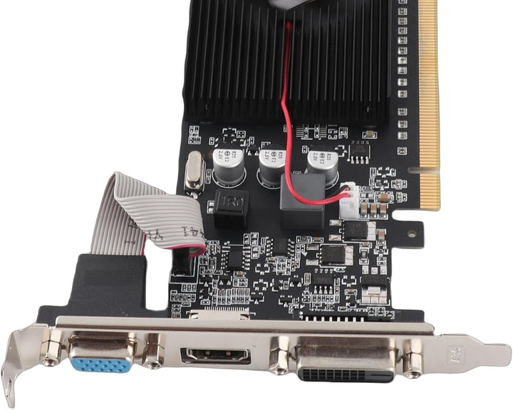 Tonysa Gaming Grafikkarte PCI Express2.0, 1 GB 64 Bit DDR3 Grafikkarte, mit HD Multimedia Schnittste