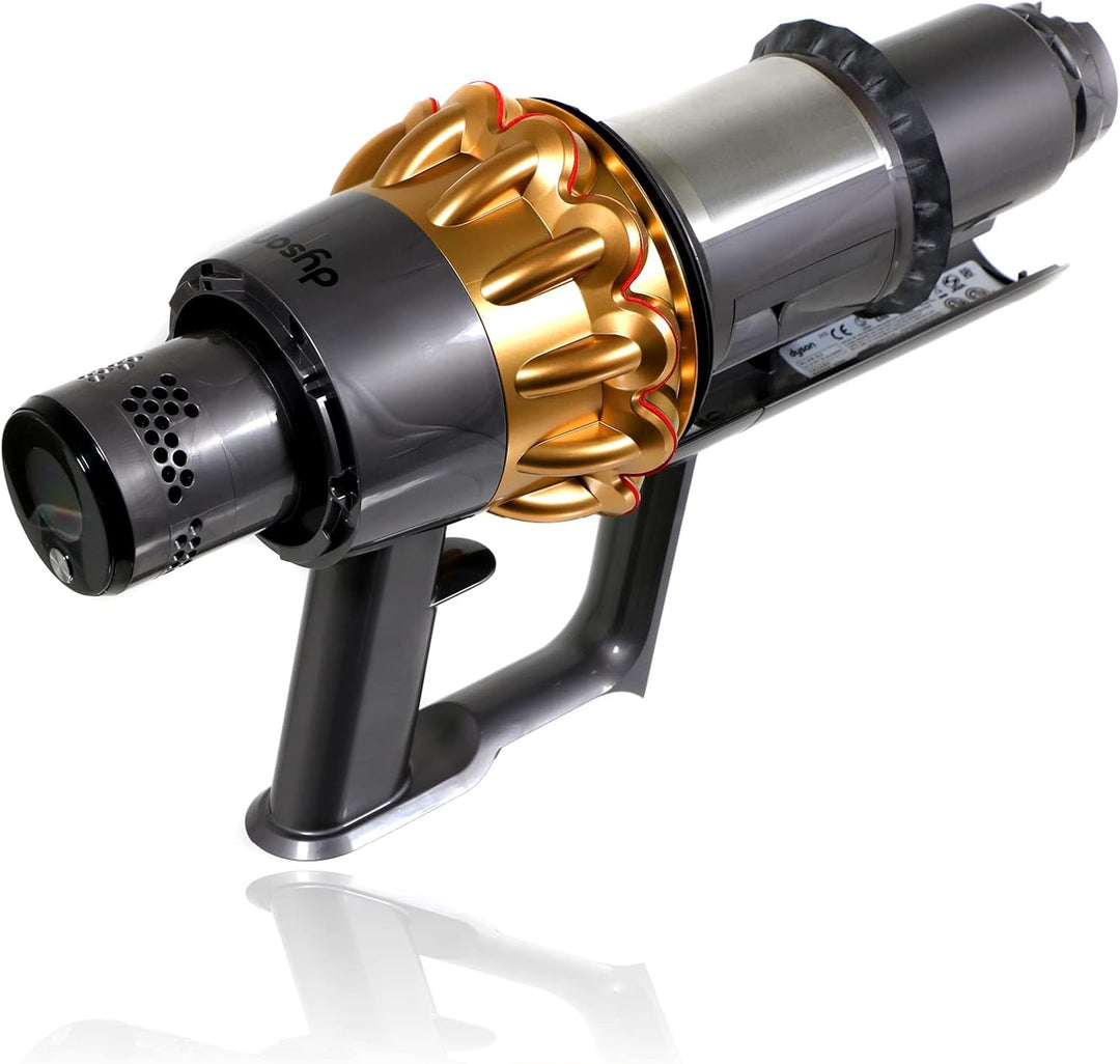 Spares2go V15 Big Cyclone Motor Body Gold kompatibel mit Dyson SV22 Click in Detect 965478-15