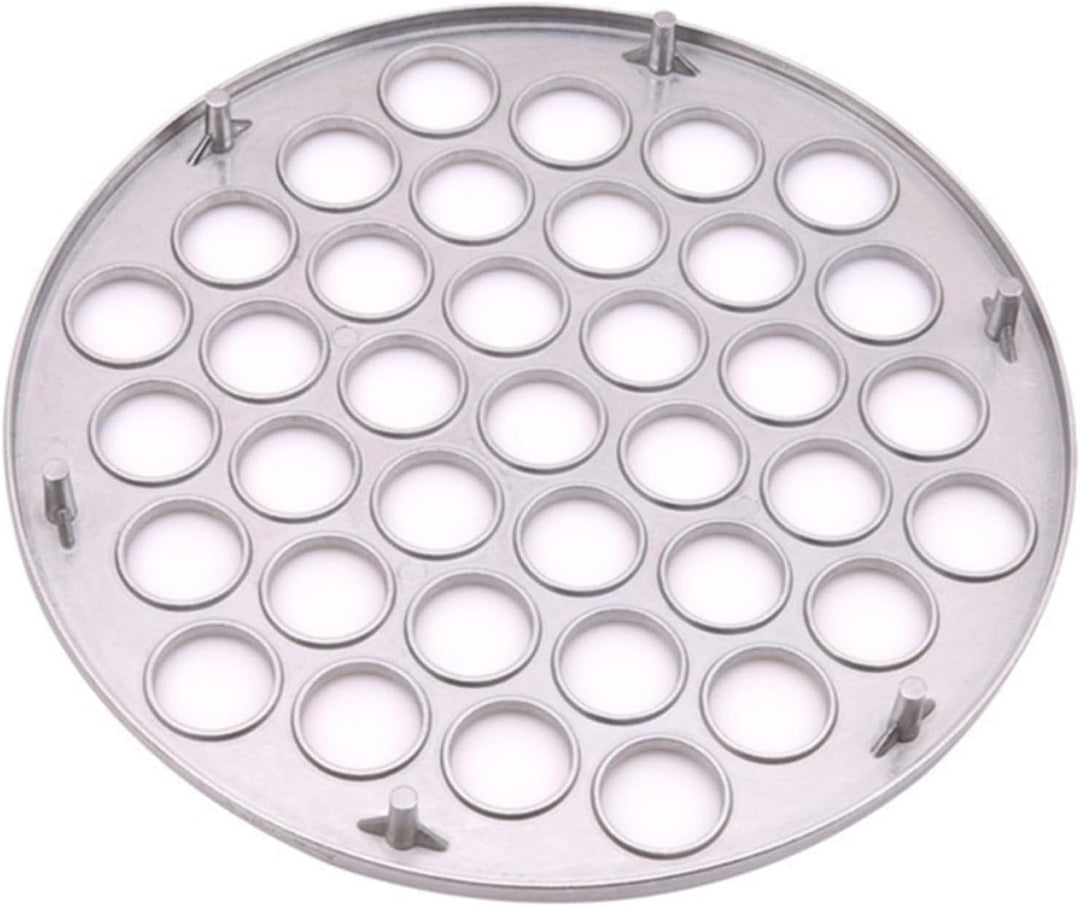 Ravioli-Knödelform, russischer Pelmeni-Maker, 37 Löcher, Metall-Ravioli-Macher, Pelmeni-Fleischknöde