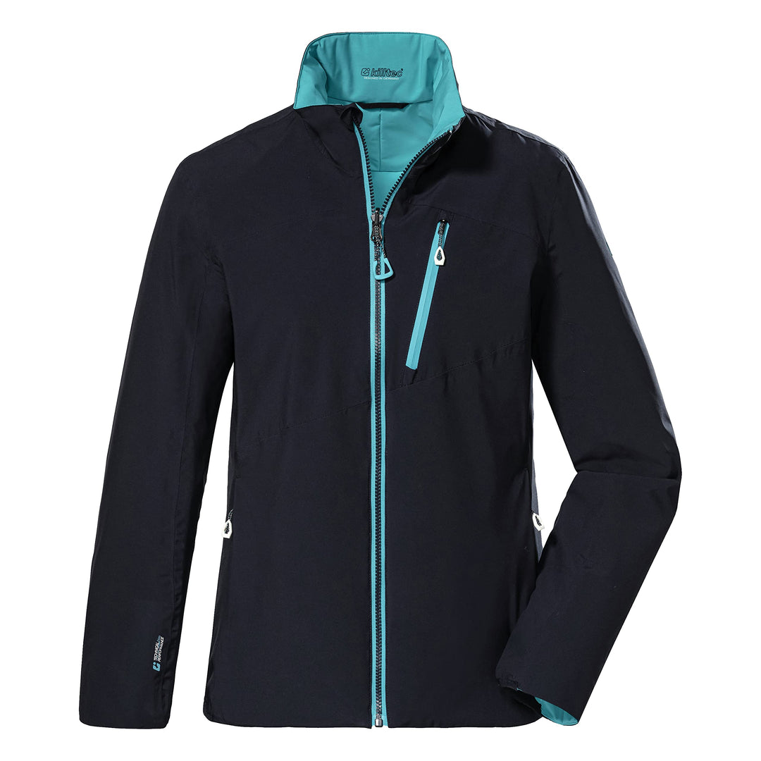 Killtec Damen Kow 100 Wmn Jckt Softshelljacke/Wendejacke, packbar 42 dunkelnavy, 42 dunkelnavy