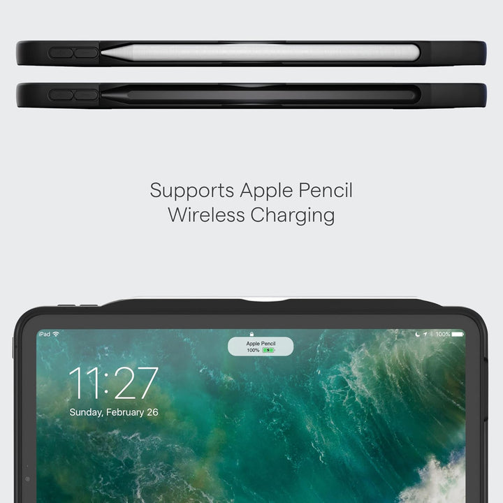 Zugu CASE iPad Air Hülle 13 Zoll M4 2026 &amp; M3 2025 &amp; M2 2024 / iPad Pro 12.9 (3rd/4th Gen), schlanke
