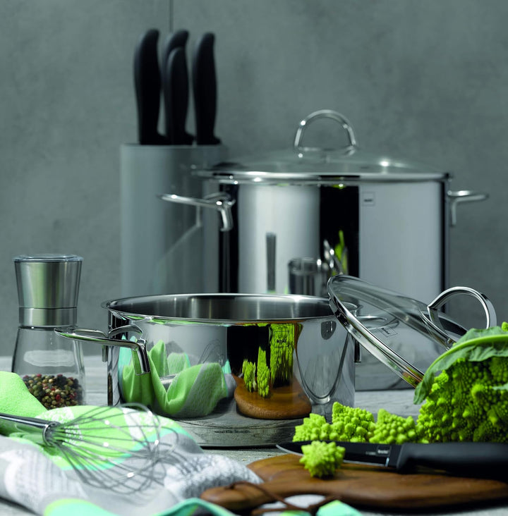 Kela Messerblock Acida 11288 grau, Grau