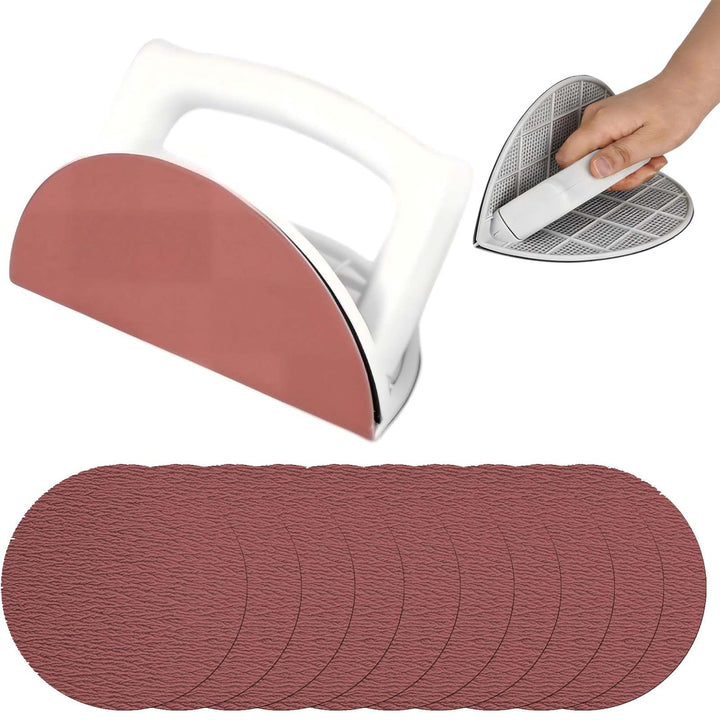 Trockenbau-Eckenschleifer Set FORMVERSITY, 5 Zoll Multifunctional Semi Circular Angle Sanding Sandpa