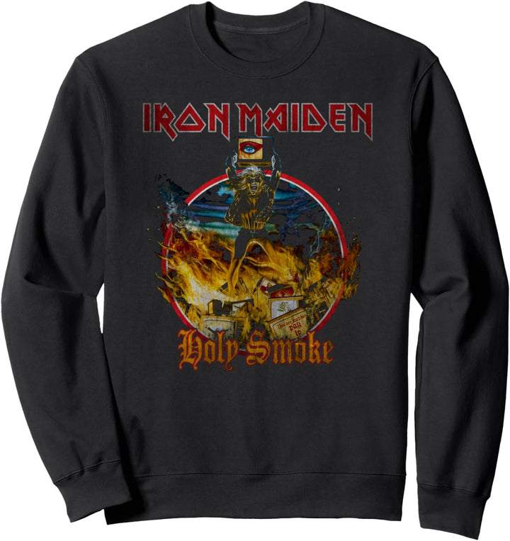 Iron Maiden - Holy Smoke Circle Sweatshirt