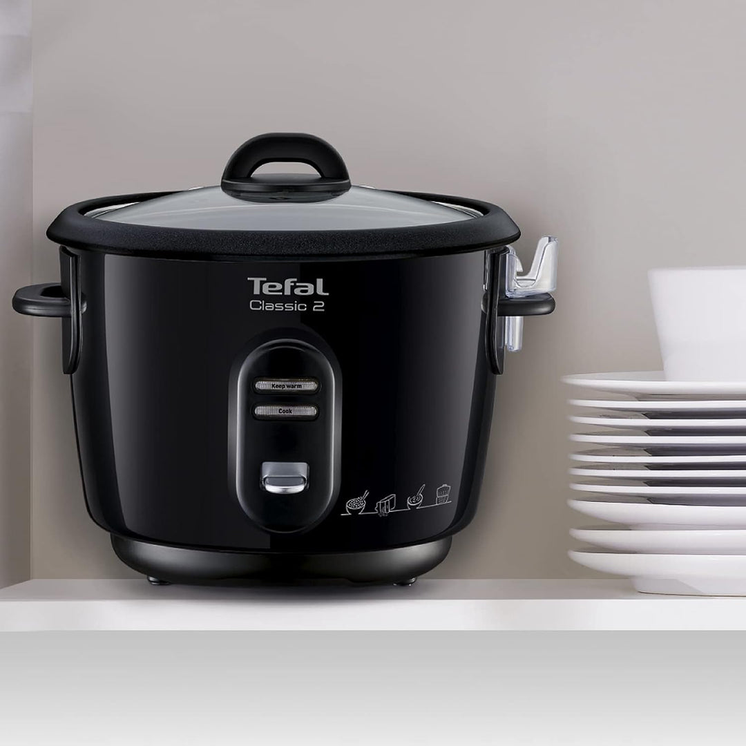 Tefal RK102811 Reiskocher Classic, schwarz-metallic 3