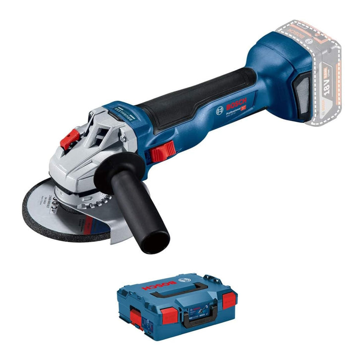 Bosch Professional 18V System Akku Winkelschleifer GWS 18V-10 (Scheiben-Ø: 125mm, inkl. Schnellspann
