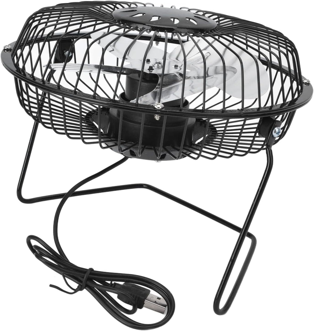 Okuyonic Solarbetriebener Ventilator, robuster, langlebiger Solar-Aussenventilator, schnelle Geschwi