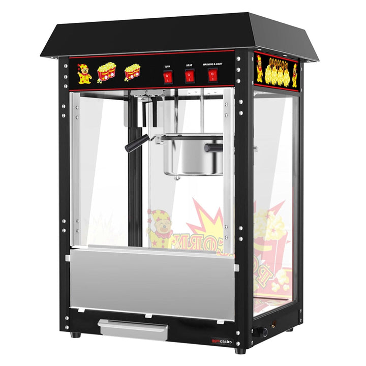 GGM Gastro | PMET5SS | Popcornmaschine - 5 kg/h - mit 1 Kessel