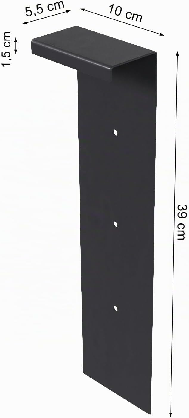 QLS Katzenleiter aus Kiefernholz Katzentreppe Türmontage 3 Stufen 180 cm DEKO geflammt