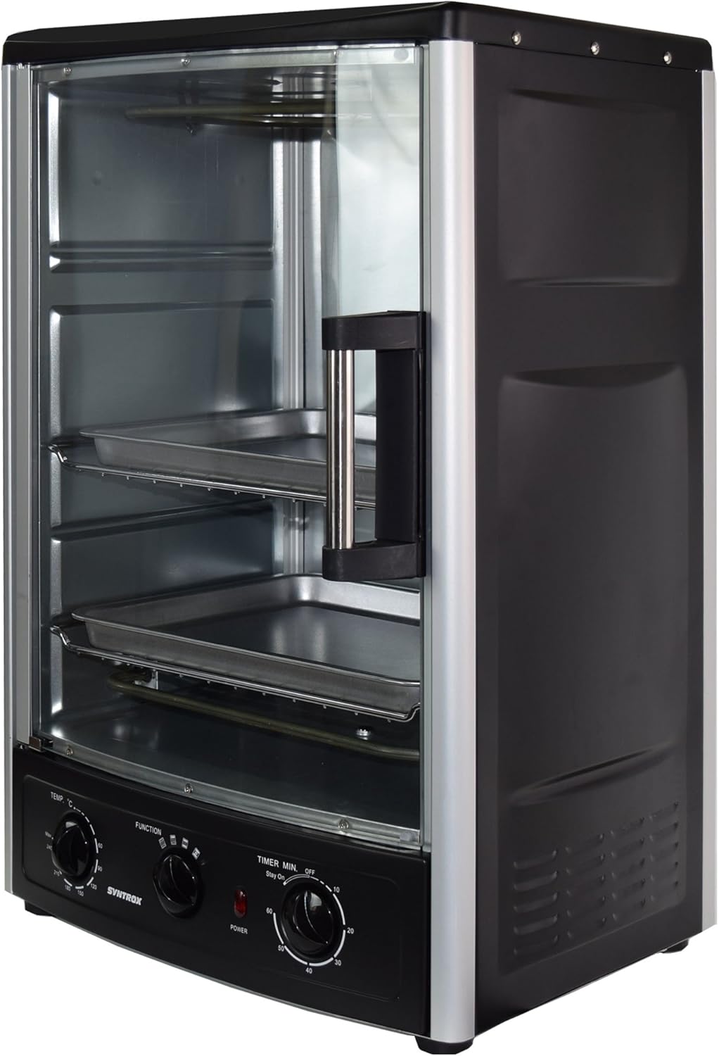 Syntrox Germany 52 Liter Dönergrill Gänsebräter Entenbräter Putenbräter Hähnchengrill Backofen Rotis