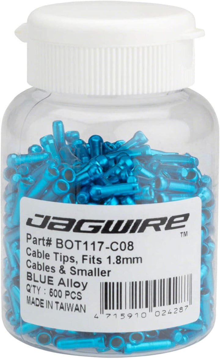 Jagwire Bremsen oder Bit Set-Betriebsstufen 500 Stück Blau - Blau, Blau - Blau