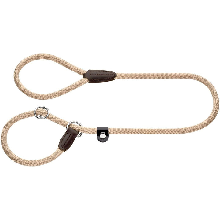 HUNTER Retriever-Hundeleine FREESTYLE, Farbe: beige, integrierte Halsung, stufenlos verstellbar, wit