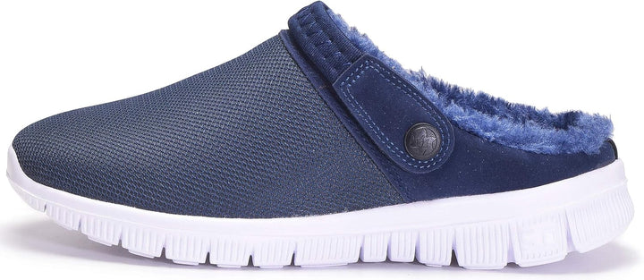 Eagsouni Clogs Hausschuhe Herren Damen Winter Gartenschuhe Haus Pantoffeln Warme Plüsch Gefüttert Ga