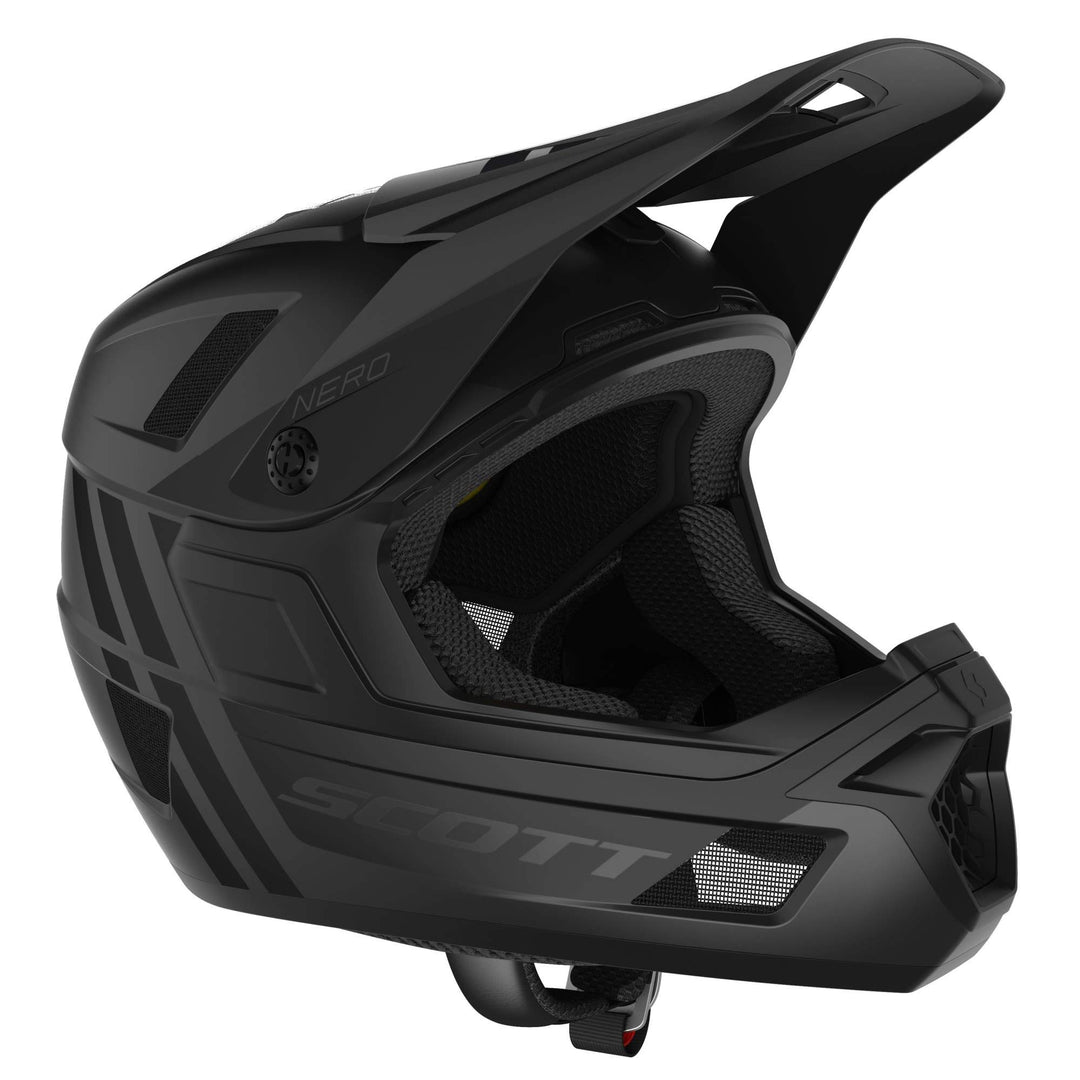 Scott Nero Plus DH FR Fahrrad Helm Stealth schwarz 2023 XS, XS