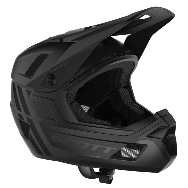 Scott Nero Plus DH FR Fahrrad Helm Stealth schwarz 2023 XS, XS