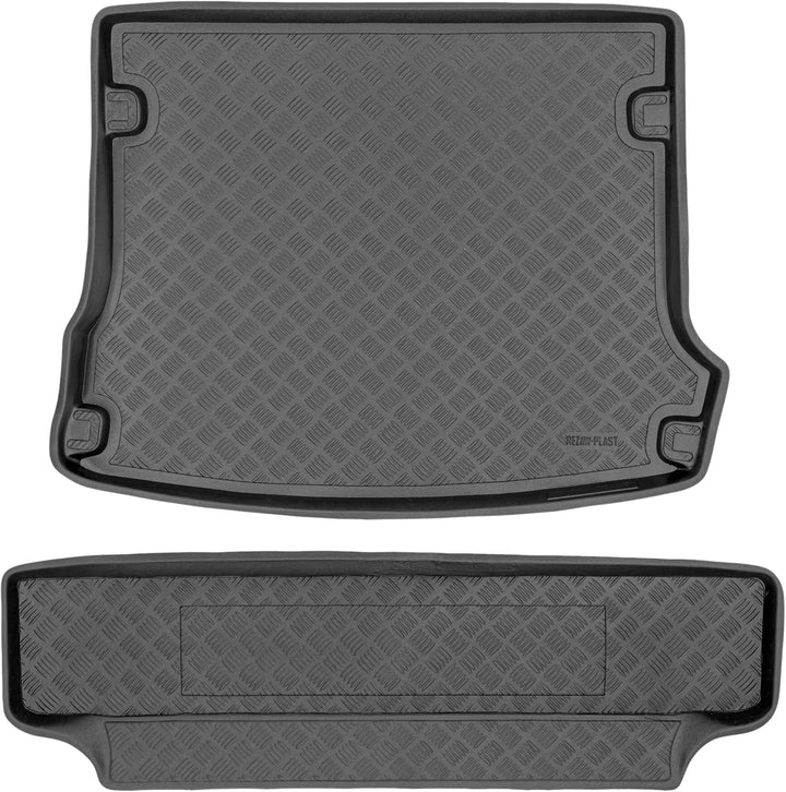 M MOTOS Kofferraumwanne Kofferraummatte passt für Dacia Logan I MCV 2006-2012 Verbessern Sie Ihren R