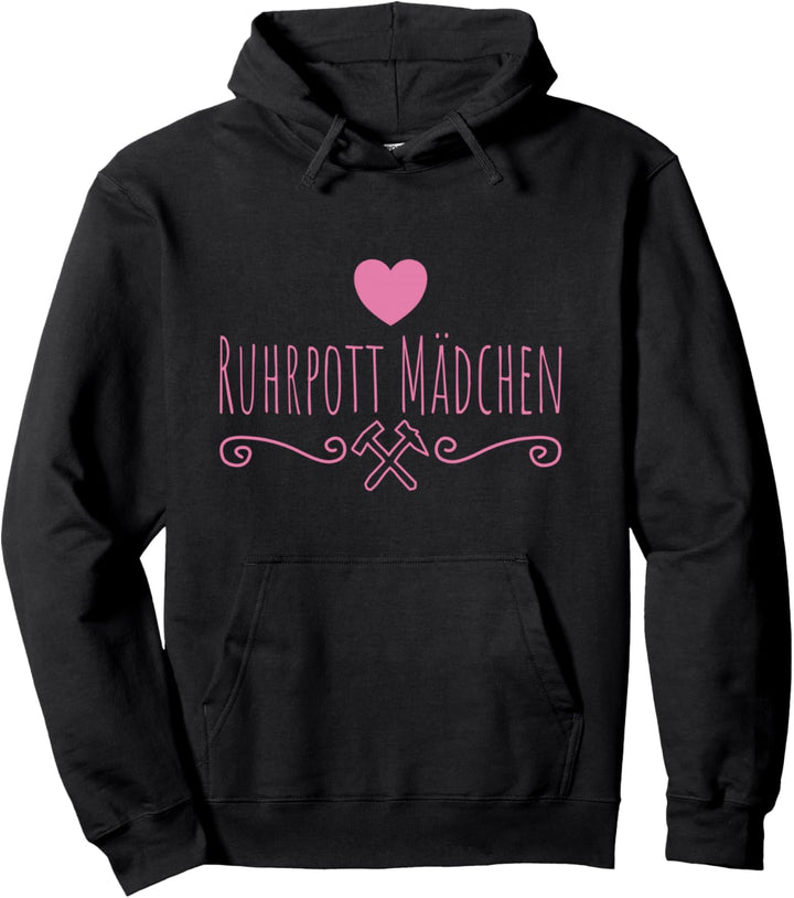 Ruhrpottmädchen Ruhrpott Revier Mädchen Pullover Hoodie