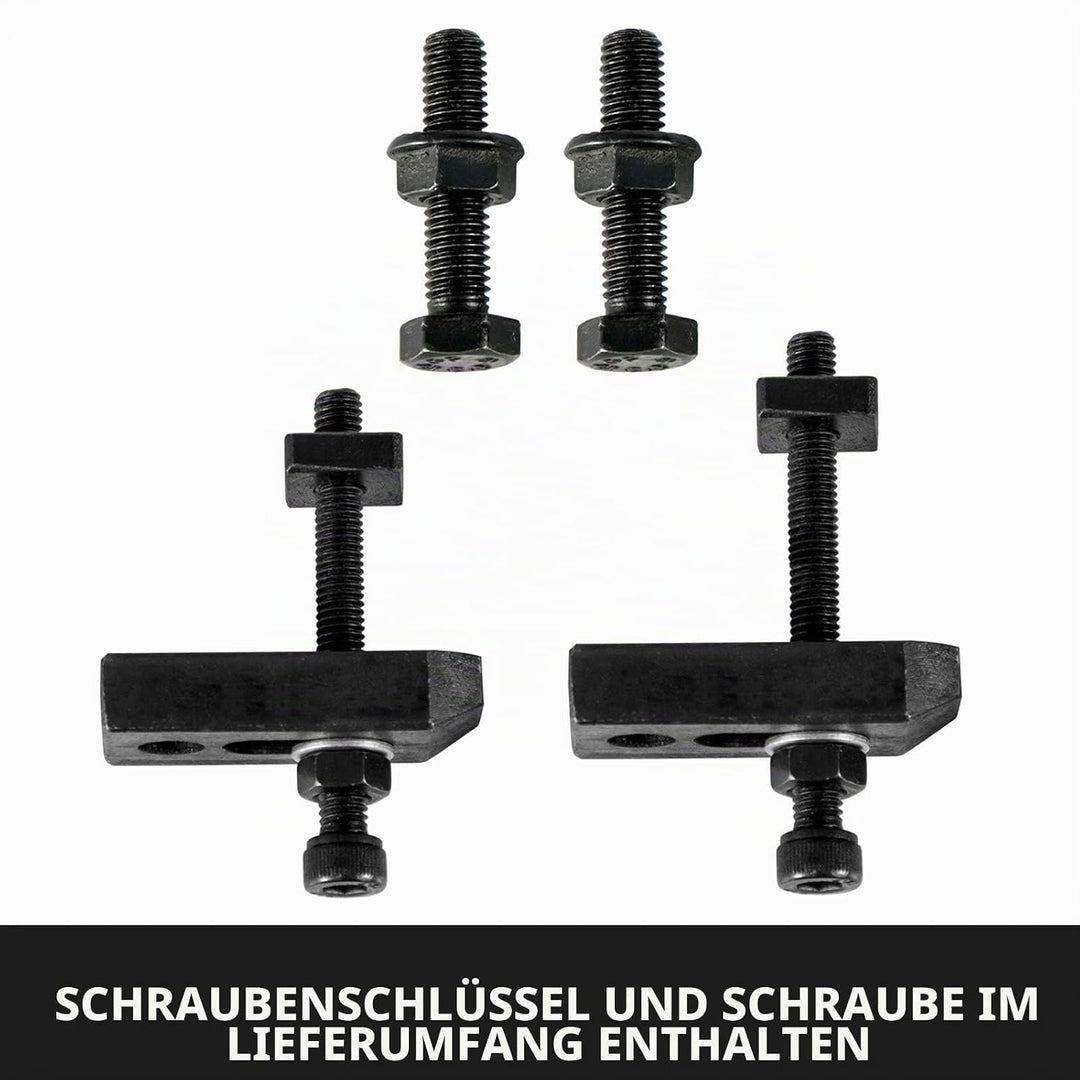 BestEquip Teilapparat Rundtisch 100mm Rundteiltisch Horizontal Vertikal Teilkopf Teilapparat schwenk