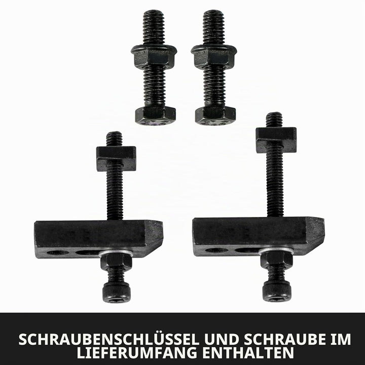 BestEquip Teilapparat Rundtisch 100mm Rundteiltisch Horizontal Vertikal Teilkopf Teilapparat schwenk