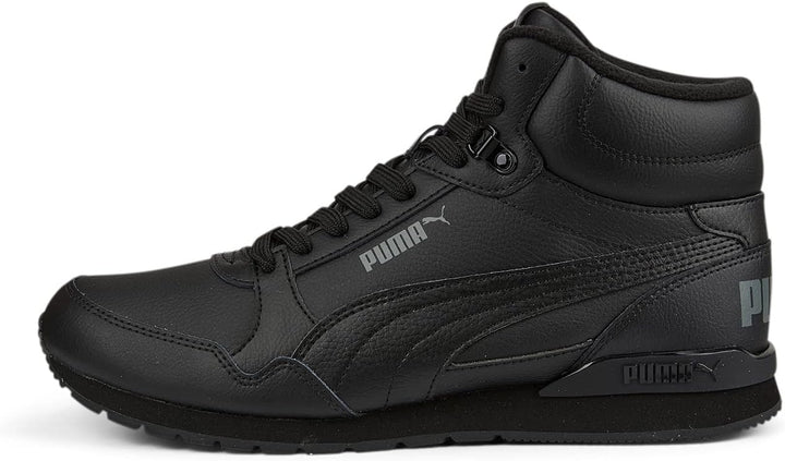 PUMA Unisex St Runner V3 Mid L Sneaker, Puma Black Puma Black Dark Shadow