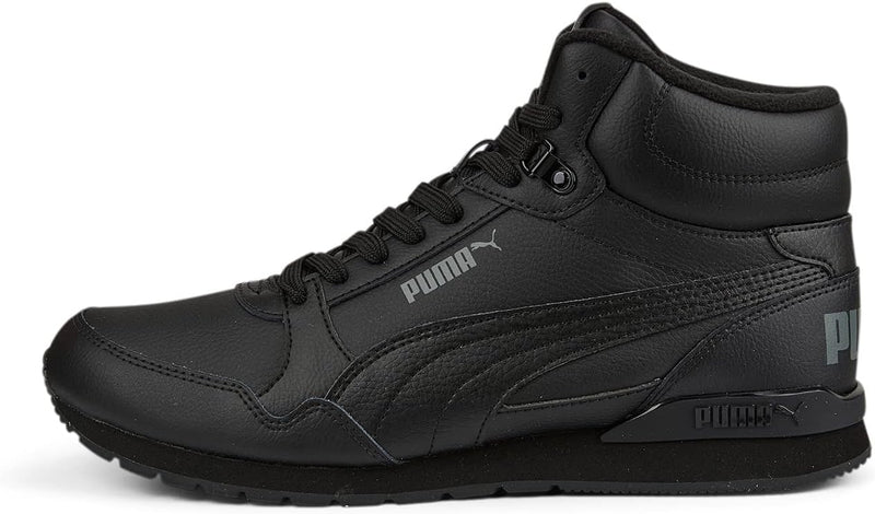 PUMA Unisex St Runner V3 Mid L Sneaker 46 EU Puma Black Puma Black Dark Shadow, 46 EU Puma Black Pum